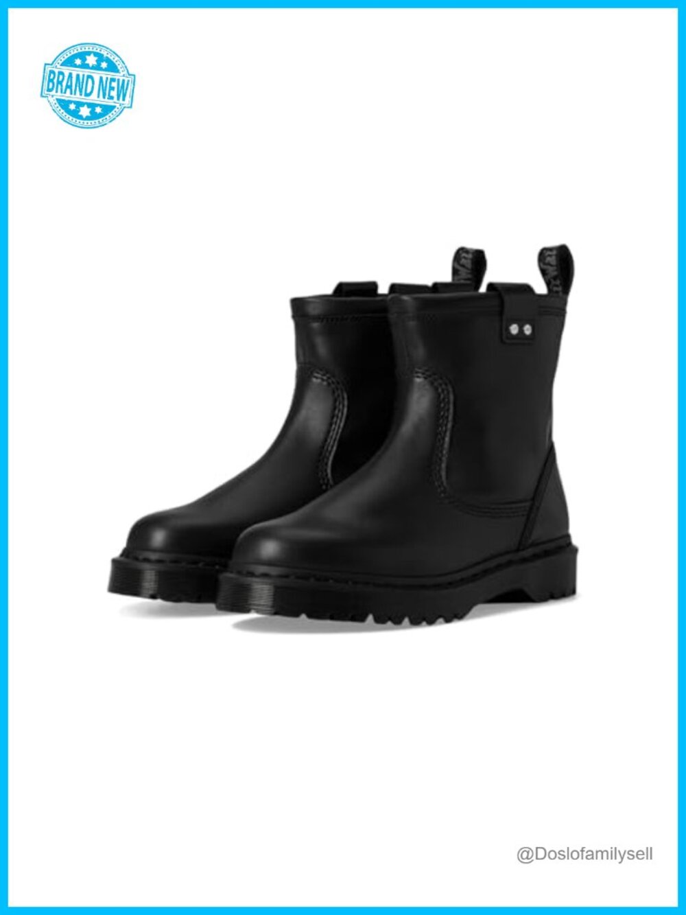 Dr. Martens Anistone Lo Boots Wanama Leather Mid-Calf Bex Sole